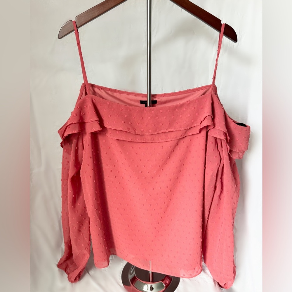 Ann Taylor Open Shoulder Blouse